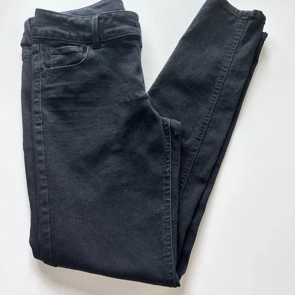 SO Girls Skinny Jeans Size 16 Black EUC - Picture 8 of 9